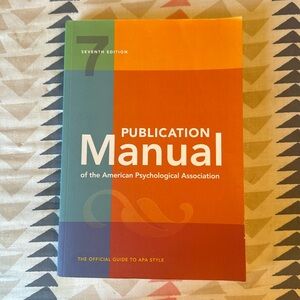 APA style manual